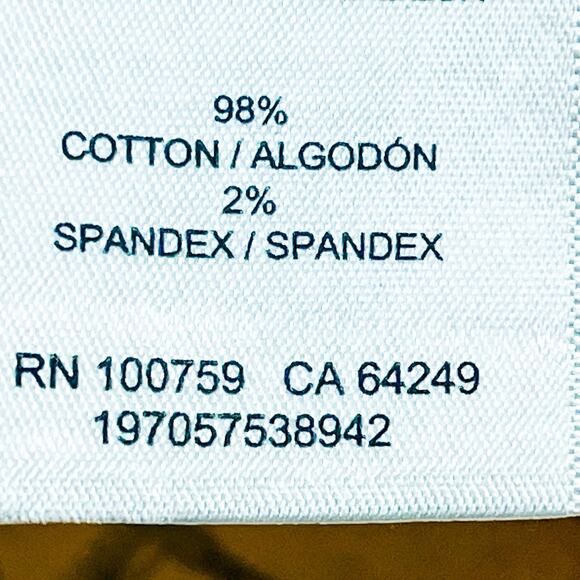 Hurley Mens Palms Flamingos Button Front Shirt - Orange Blue, Size XXL - Picture 8 of 9